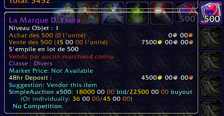 la marque d'ysera